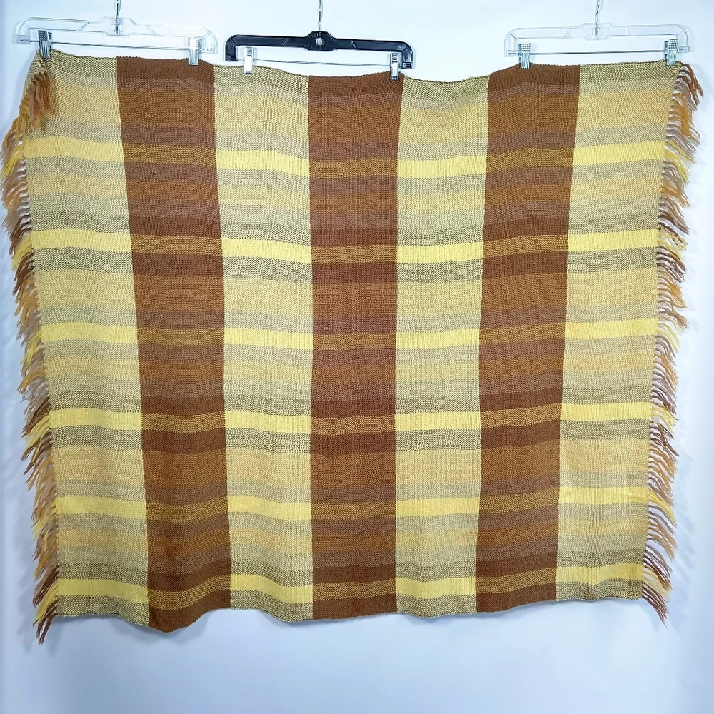 Rare Vintage Mary Pendleton hand woven throw blanket Sedona Arizona 1960's